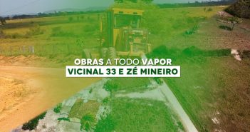 Patrolamento e alargamento das Vc 33 e Zé Mineiro. . . Obras a todo vapor! . . Prefeitura Municipal de Tucumã ADM: 2021/2024