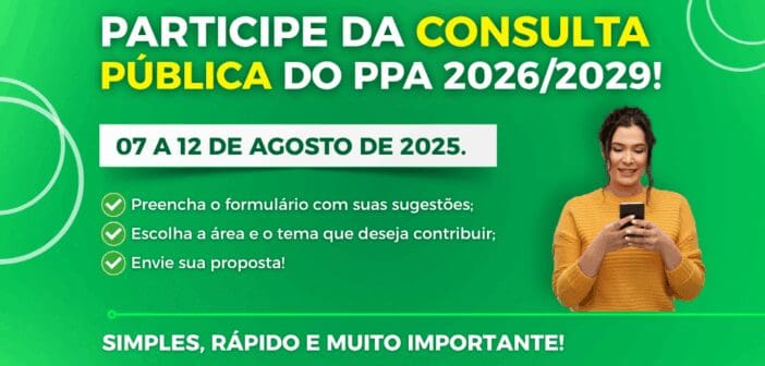 CONSULTA PÚBLICA PPA 2026-2029