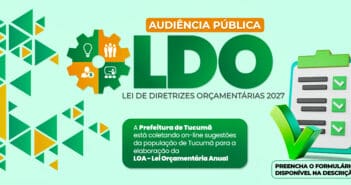 AUDIÊNCIA PÚBLICA ONLINE – LDO 2027